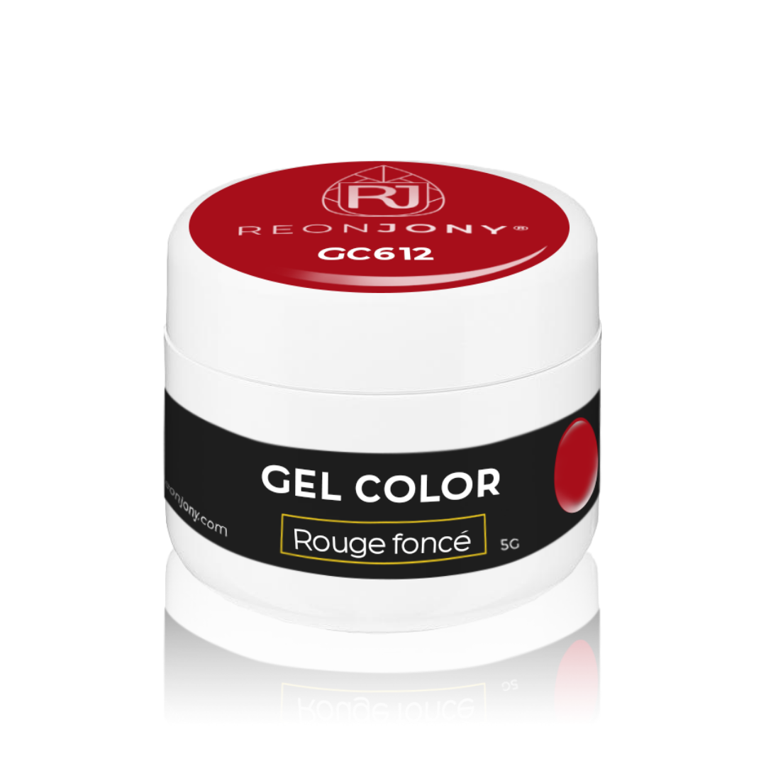 2 Gel Color - Rouge Foncé - 5g