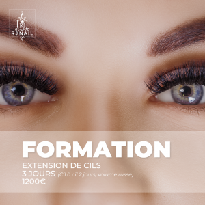 Formation extension de cils