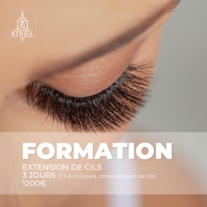Formation extension de cils